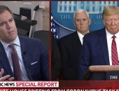 شاهد.. مشادة كلامية بمؤتمر ترامب حول كورونا.. والرئيس الأمريكي لمراسل: سؤالك بشع