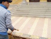 صور.. استمرار تطهير المساجد وأماكن التجمعات بأحياء بالإسكندرية لمواجهة فيروس كورونا