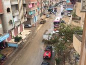 صور.. سقوط أمطار على الإسماعيلية وانتظام حركة الملاحة فى قناة السويس