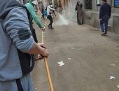 قارئ يشارك بصور لتعقيم المساجد والشوارع بقرية الغابة في الشرقية ضد كورونا