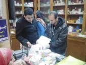 حملات تفتيشية على الصيدليات للتاكد من تواجد المسلتزمات الطبية بالمنيا