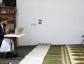 خطبة الجمعة فى امريكا على الإنترنت بدون مصلين بسبب "كورونا" 