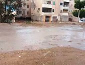 انقطاع الكهرباء وسقوط نخيل ومستنقعات مياه نتائج ليلة من السيول في سوهاج