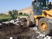 رفع 11 طن مخلفات صلبة فى حملة بالمنيا .. صور