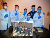 "فيها حاجة حلوة".. مبادرات شبابية بالجهود الذاتية لتطهير وتعقيم المساجد والكنائس بالمنيا.. محمد يعقم الكنيسة وجرجس يرش المسجد ضد كورونا.. ومرقص ومينا بسماعة ومايك لتوعية المواطنين من كبار السن.. صور 