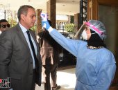 تحصين البرلمان من كورونا..رصد أول أيام تطبيق إجراءات الكشف بمجلس النواب.. صور