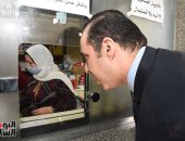 أعضاء مجلس النواب يخضعون لفحص كورونا قبل دخول مقر البرلمان.. صور