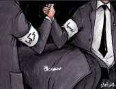 كاريكاتير صحيفة إماراتية.. روسيا تحاول دحر العدوان التركى على سوريا