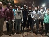 مبادرة شبابية لتعقيم وتطهير قرية فيشا الكبرى لمواجهة كورونا.. صور 