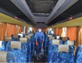 "قطاع الأعمال": إجراءات وقائية مشددة بشركات نقل الركاب التابعة لمواجهة كورونا