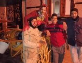 "إيد واحدة فى الأزمات" شعار حملة قرية محلة فرنوى بالبحيرة لتطهير الشوارع