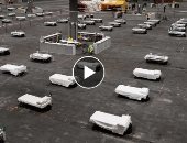 أسبانيا تتحرك لاحتواء الأزمة.. تحويل أرض معارض لأكبر مستشفى علاج لـ"كورونا".. فيديو