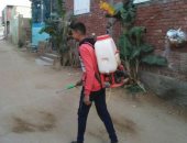 أهالى الداخلة بالوادى الجديد يطهرون الشوارع للوقاية من فيروس كورونا