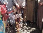 الوحدة المحلية لقرية العركى بقنا تشن حملات لضبط المقاهى المخالفة لقرار منع الشيشية