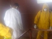 توزيع 4 آلاف كمامة وجوانتى على العاملين بمياه الفيوم