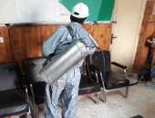 تطهير مقرات حكومية ومنازل بالشيخ زويد فى شمال سيناء.. صور