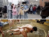 "كورونا" يطيح بالمهرجانات ويطفئ أنوار الاحتفالات.. إلغاء كرنفال البندقية ومهرجان الصحافة الدولى فى إيطاليا.. مخاوف الفيروس تغيب جمهور "السومو" فى اليابان.. وإلغاء أكبر مهرجانات تفتح زهر الكرز فى طوكيو وأوساكا