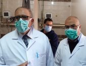 عميد طب بنى سويف يشكل فريق طبى لمتابعة والكشف عن المخالطين للحالات الإيجابية