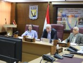 صور.. محافظ جنوب سيناء يتابع إجراءات الوقاية من "كورونا" عبر الفيديو كونفرانس