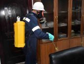 صور.. "الزم بيتك اتبع تعليمات الحكومة لتحمى نفسك وأسرتك من خطر كورونا".. رسالة مياه سوهاج للمواطنين