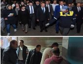 صور.. الإسكندرية تشن الحرب على الأسواق وأماكن التجمعات.. المحافظ يأمر بإغلاق الأسواق الأسبوعية "سوق الجمعة وسوق الحمام".. ويقود حملة على سوق زنانيرى والمنشية وشيديا.. وغرامة 10 آلاف جنيه لقاعة أفراح مخالفة