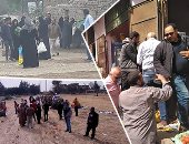 حملة لإغلاق الأسواق والمحلات المخالفة بمدينة منوف فى المنوفية