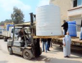 صور.. محافظ كفر الشيخ: توزيع 8 أطنان كلور للتطهير للوقاية من كورونا