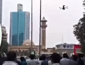 تكنولوجيا خليجية فى زمن الوباء.. أحدث 3 وسائل اتبعتها دول الخليج لمواجهة كورونا..شرطة الكويت تلاحق التجمعات بطائرات درون ناطقة.. الإمارات تستغل الذكاء الاصطناعى فى خدمات طبية..واستشارات عن بعد بعمان لمنع العدوى