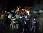 حملة تعقيم وتطهير فى قرية كفر حافظ بالشرقية لمواجهة كورونا