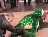 فيديو.. تشييع جنازة "حماة نجل مرشد إيران" بعد إصابتها بفيروس كورونا