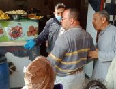 صور.. حملات لضبط المطاعم والمقاهى المخالفه لقانون الحظر ببنى سويف