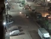 صور وابعت.. قارئ يرصد الساعات الأولى من حظر التجول بشارع بورسعيد بميت غمر