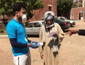 شباب الخير يقومون بتعقيم وتطهير مركز البلينا بسوهاج