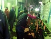 الوحدة المحلية بالمنيا تفض حفلتي عرس فى إحدى قرى المحافظة.. صور