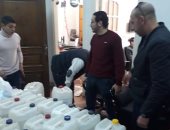 ضبط 10 آلاف لتر كحول و110 أختام مزورة وفحص 23 شكوى ارتفاع أسعار فى القليوبية