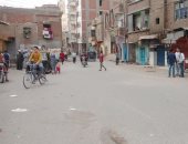 حملة بمدينة طهطا ومنطقة الساحل بسوهاج لمنع إقامة الأسواق العشوائية ..صور