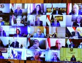 شاهد.. رئيس الوزراء يرأس اجتماع الحكومة عبر الفيديو كونفرانس