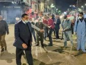 محافظ البحيرة يوجه بتعقيم الشوارع والميادين خلال فترة حظر التجول 