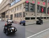 فيديو.. روبوت يتفقد الشوارع التونسية فى ساعات حظر التجول