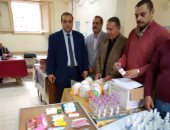 صور.. ضبط كمامات وكحول مجهول المصدر وأدوية منتهية الصلاحية بالإسكندرية