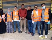 تعقيم شوارع وميادين مركز إطسا بالفيوم لمواجهة فيروس كورونا