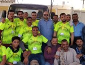 شباب قرية النصيرات بسوهاج يعقمون شوارعهم لمواجهة فيروس كورونا