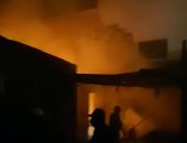 السيطرة على حريق بمدينة الحرفيين بقرية الجبلاو فى قنا