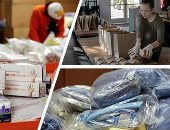 فيروس كورونا يثير النزعة الإنسانية لدى المجتمع المدنى فى أمريكا.. مطاعم ومدارس تقدم وجبات مجانية للمواطنين المحتاجين بعد انقطاع مصدر دخلهم.. والخدمات المقدمة تمتد إلى توفير الدواء والمأوى للمشردين.. صور