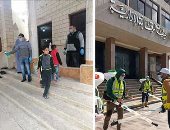 خطر كورونا يظهر معدن المصريين.. أطباء يؤسسون جروب على الفيس بوك لخدمة المرضى والرد على استفساراتهم بدمياط.. "العربانى" يقود حملة لتعقيم المساجد.. و"سلامة" تطوع لتوصيل الدواء ومستلزمات البيت لغير القادرين.. صور