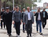 محافظ الغربية ومدير الأمن فى جولة بمدينة طنطا لمتابعة تنفيذ قرار الحظر