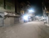 صور.. أهالى شبين القناطر بالقليوبية يلتزمون بحظر التجوال لليوم الثالث