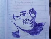 قارئ يشارك صحافة المواطن بصور لوحاته لإبراز موهبته الفنية