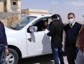 صور .. تسجيل القادمين من جنوب لشمال سيناء ومتابعتهم للتأكد من خلوهم من كورونا