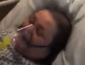 بريطانى يوثق لحظات موت والدته بسبب كورونا داخل حجرتها بالمستشفى.. فيديو